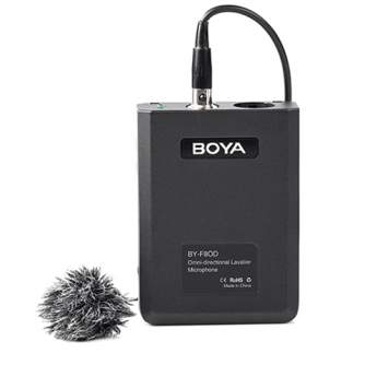 Bezvadu piespraužamie mikrofoni - Boya Professional Lavalier Microphone BY-F8OD Omni-Directional - ātri pasūtīt no ražotāja
