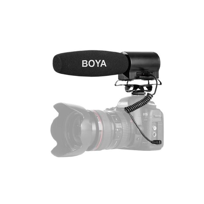 Microphones - Boya Mini Condenser Microphone BY-DMR7 with Recorder - quick order from manufacturer