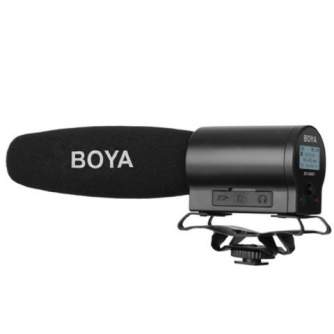 Микрофоны - Boya Mini Condenser Microphone BY-DMR7 with Recorder - быстрый заказ от производителя