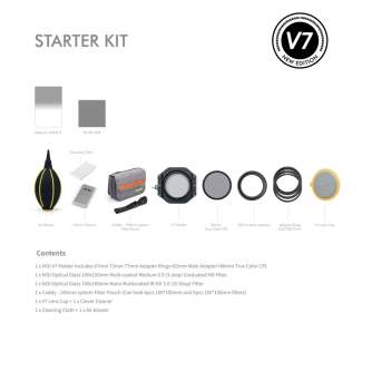 Filter Sets - NISI STARTER KIT 100MM SYSTEM V7 STARTERKIT V7 - quick order from manufacturer