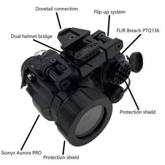 Устройства ночного видения - SiOnyx Aurora PRO/FLIR Breach Night Vision/Thermal Dual Goggles (Dovetail) - быстрый заказ от произ