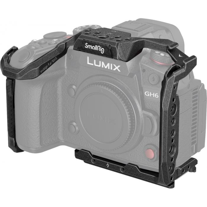Ietvars kameram CAGE - SMALLRIG 3440 CAGE "BLACK MAMBA" FOR PANASONIC GH6 3440 - ātri pasūtīt no ražotāja