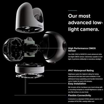 Nakts redzamība - SiOnyx Nightwave Ultra Low-Light Color Night Vision Marine Camera - ātri pasūtīt no ražotāja