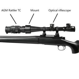 Night Vision - AGM Clip-On Front Scope Mount #3 (46,7-50mm) 6606SM31 - quick order from manufacturer
