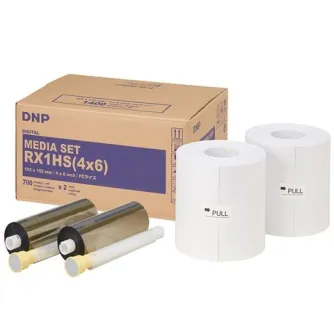 Fotopapīrs printeriem - DNP Standard Paper DSRX1HS-4X6HS 2 Rolls 700 Prints 10x15 for DS-RX1HS - ātri pasūtīt no ražotāja