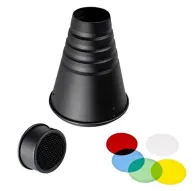 Barndoors Snoots & Grids - StudioKing Conical Snoot SK-CS25 - quick order from manufacturerBarndoors Snoots & Grids - StudioKing Conical Snoot SK-CS25 - quick order from manufacturer