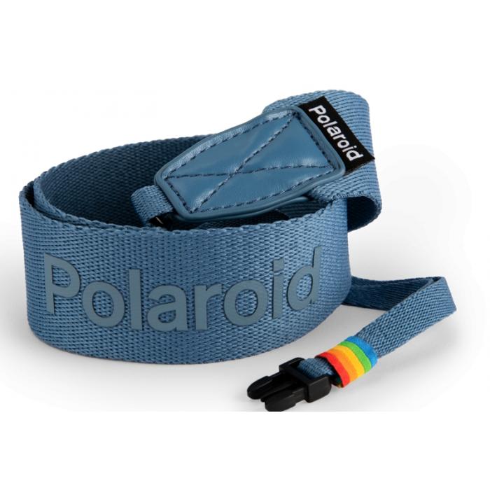 Koferi Instant kameram - POLAROID CAMERA STRAP FLAT CALM BLUE 6177 - ātri pasūtīt no ražotāja