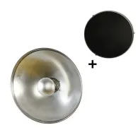 Насадки для света - StudioKing Beauty Dish Silver SK-BD420 42 cm with Honeycomb Grid - быстрый заказ от производителяНасадки для света - StudioKing Beauty Dish Silver SK-BD420 42 cm with Honeycomb Grid - быстрый заказ от производителя