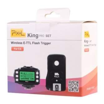 Radio palaidēji - Pixel e-TTL Radio Trigger Set King Pro for Canon - ātri pasūtīt no ražotāja