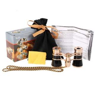 Binoculars - Byomic Theatre binoculars 3x25 Gold/Black - quick order from manufacturer