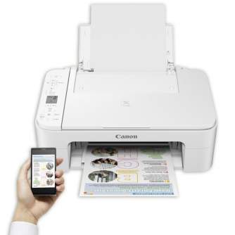 Printeri un piederumi - Canon inkjet printer PIXMA TS3351, white 3771C026 - ātri pasūtīt no ražotāja