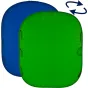 Фоны - Manfrotto background Chromakey 1.8x2.1m, blue/green (LA-5987) LL LC5987 - быстрый заказ от производителя
