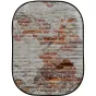 Фоны - Manfrotto background Urban Collapsible 1.5x2.1m, rusty metal / plaster wall (LL 5713) LL LB5713 - быстрый заказ от произв