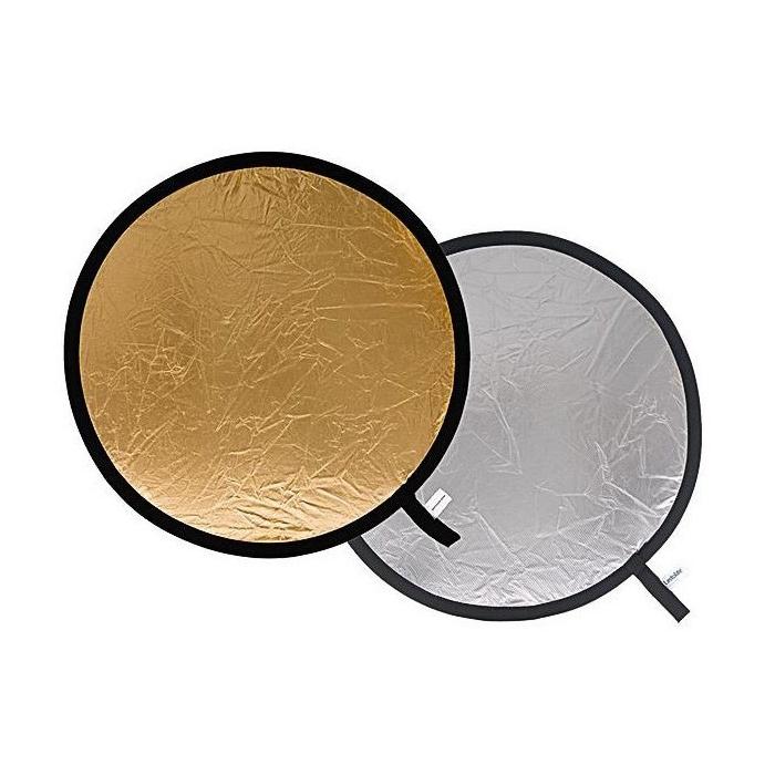 Foldable Reflectors - Manfrotto reflector 75cm, silver/gold (LA-3034) LL LR3034 - quick order from manufacturer