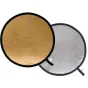 Foldable Reflectors - Manfrotto reflector 95cm, silver/gold (LA-3834) LA-3834 - quick order from manufacturer