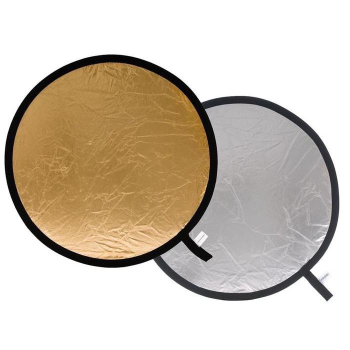 Foldable Reflectors - Manfrotto reflector 95cm, silver/gold (LA-3834) LA-3834 - quick order from manufacturer