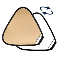 Foldable Reflectors - Manfrotto reflector Tri Grip 75cm, golden/white (LA-3641) LL LR3641 - quick order from manufacturerFoldable Reflectors - Manfrotto reflector Tri Grip 75cm, golden/white (LA-3641) LL LR3641 - quick order from manufacturer