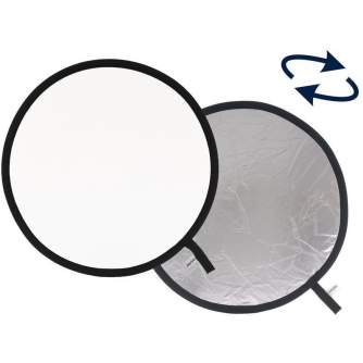Foldable Reflectors - Manfrotto reflector 50cm, silver/white (LA-2031) LL LR2031 - quick order from manufacturer