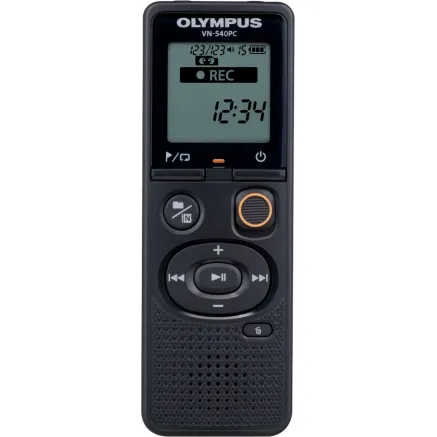 Olympus audio recorder VN-540PC, black V405291BE000