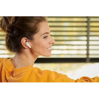 Headphones - Panasonic wireless earbuds RZ-B210WDE-K, white RZ-B210WDE-W - quick order from manufacturer