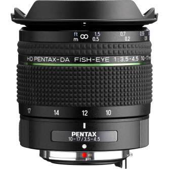 Objektīvi - RICOH/PENTAX PENTAX HD DA FISH-EYE 10-17MM F/3,5-4,5 ED 23130 - ātri pasūtīt no ražotāja