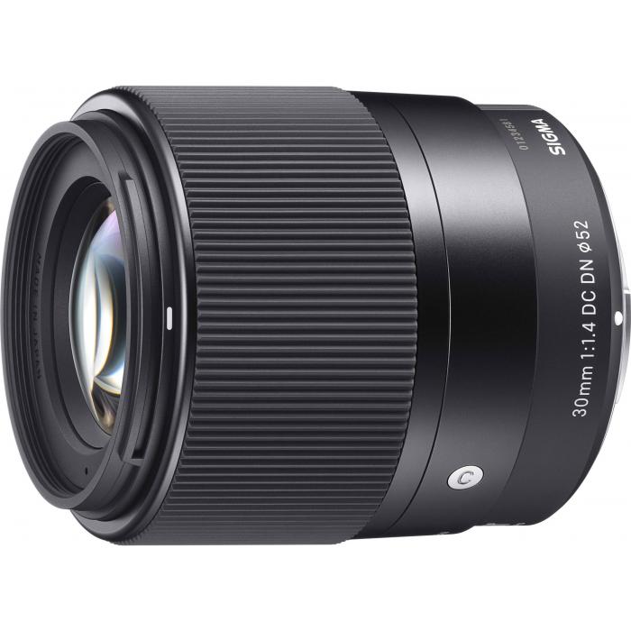 Objektīvi - Sigma 30mm f/1.4 DC DN Contemporary lens for Canon EF-M 302971 - быстрый заказ от производителя