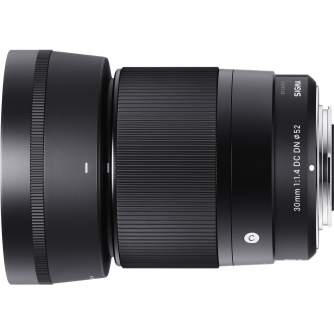 Objektīvi - Sigma 30mm f/1.4 DC DN Contemporary objektīvs priekš Canon EF-M 302971 - ātri pasūtīt no ražotāja