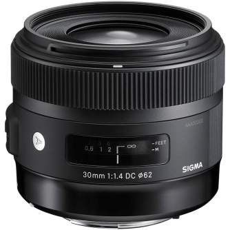 Objektīvi - Sigma 30mm f/1.4 DC HSM Art objektīvs priekš Nikon 301955 - ātri pasūtīt no ražotāja