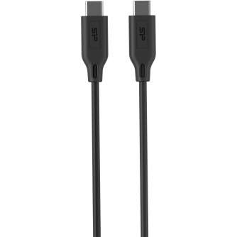Kabeļi - Silicon Power cable USB-C - USB-C Boost Link LK15CC 1m, black SP1M0ASYLK15CC1K - ātri pasūtīt no ražotāja