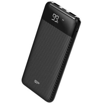 Power Banks - Silicon Power power bank GP28 10000mAh, black SP10KMAPBKGP280K - quick order from manufacturer