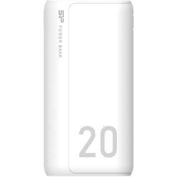 Power Banks - Silicon Power power bank GS15 20000mAh, white SP20KMAPBKGS150W - quick order from manufacturer