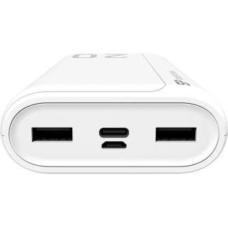 Power Banks - Silicon Power power bank GS15 20000mAh, white SP20KMAPBKGS150W - quick order from manufacturer