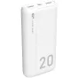Portatīvie akumulatori - Silicon Power power bank GS15 20000mAh, white SP20KMAPBKGS150W - ātri pasūtīt no ražotāja