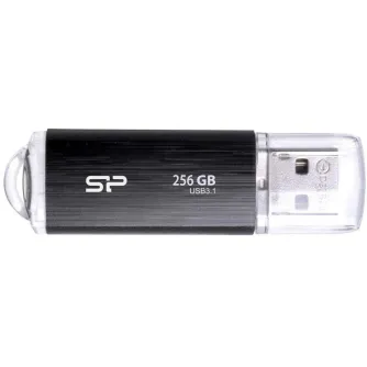 USB memory stick - Silicon Power flash drive 256GB Blaze B02, black SP256GBUF3B02V1K - quick order from manufacturer