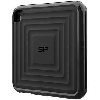Citie diski & SSD - Silicon Power external SSD PC60 480GB, black SP480GBPSDPC60CK - быстрый заказ от производителя