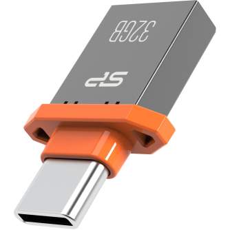 USB memory stick - Silicon Power flash drive 32GB Mobile C21, orange SP032GBUC3C21V1O - quick order from manufacturer