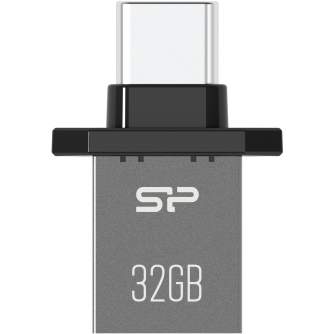 USB флешки - Silicon Power flash drive 32GB Mobile C20, black SP032GBUC3C20V1K - быстрый заказ от производителя