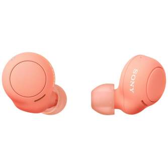 Austiņas - Sony wireless earbuds WF-C500D, pink WFC500D.CE7 - ātri pasūtīt no ražotāja