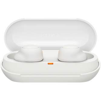 Headphones - Sony wireless earbuds WF-C500W, white WFC500W.CE7 - quick order from manufacturer
