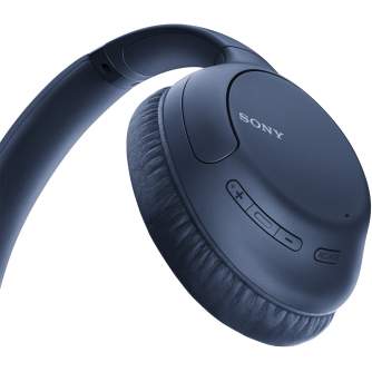 Наушники - Sony беспроводные наушники + микрофон headset WH-CH710N, blue WHCH710NL.CE7 - быстрый заказ от производителя
