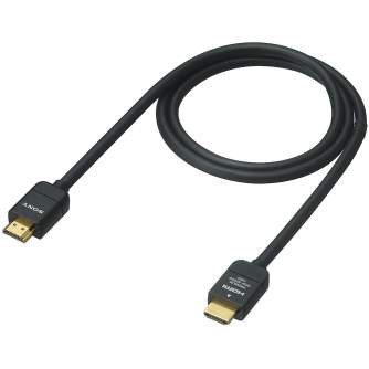 Kabeļi - Sony cable HDMI Premium DLC-HX10 1m, black DLCHX10C.SYU - ātri pasūtīt no ražotāja
