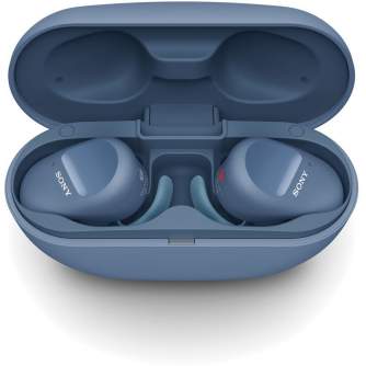 Headphones - Sony wireless headset WF-SP800NL, blue WFSP800NL.CE7 - quick order from manufacturer