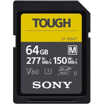 Sony memory card SDXC 64GB M Tough UHS-II C10 U3 V60 SFM64T.SYM