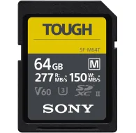 Карты памяти - Sony memory card SDXC 64GB M Tough UHS-II C10 U3 V60 SFM64T.SYM - быстрый заказ от производителяКарты памяти - Sony memory card SDXC 64GB M Tough UHS-II C10 U3 V60 SFM64T.SYM - быстрый заказ от производителя