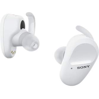Austiņas - Sony wireless headset WF-SP800NW, white WFSP800NW.CE7 - ātri pasūtīt no ražotāja