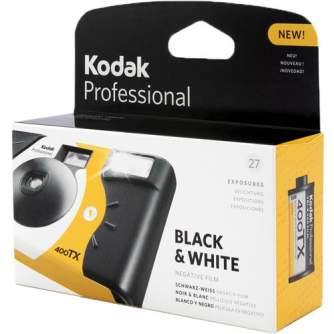 Filmu kameras - Kodak vienreizēja kamera ar melnbalto filmiņu Professional Tri-X B&W 400ISO 27kadri - perc šodien veikalā un ar piegādi