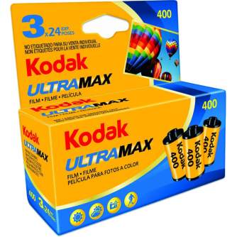 Фото плёнки - Kodak 135 Ultramax Carded 135 Ultramax Carded 400-24x3 - купить сегодня в магазине и с доставкой