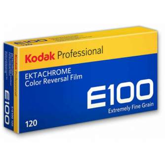 Photo films - KODAK EKTACHROME E100 120X5 daylight balanced colour positive film - buy today in store and with delivery