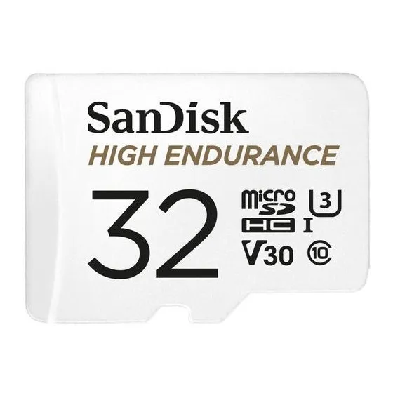 Sandisk memory card microSDHC 32GB High Endurance UHS-I Class 10 V30 SDSQQNR-032G-GN6IA