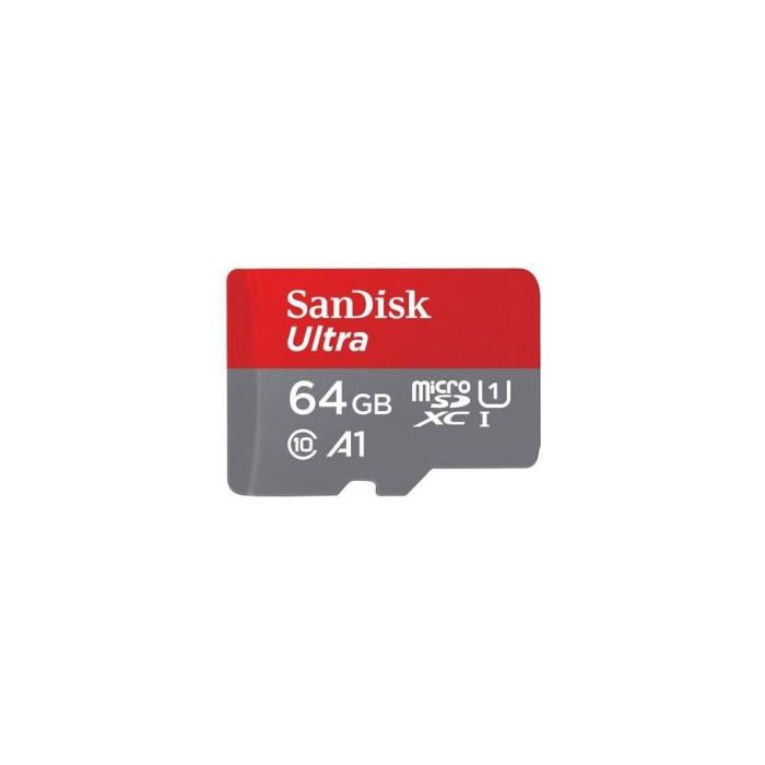 Atmiņas kartes - Sandisk memory card microSDXC 64GB Ultra 120MB/s + adapter SDSQUA4-064G-GN6IA - ātri pasūtīt no ražotāja
